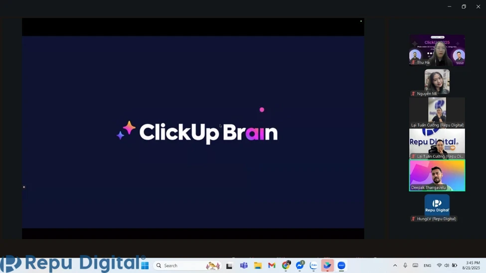 ClickUp 2025: Phần mềm AI trong Quản lý dự án, công việc, chat, doc, OKR